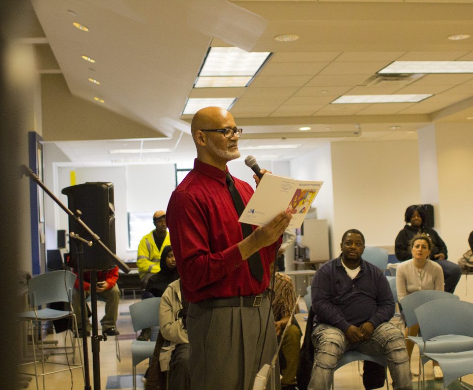 Howard at the April 18th Voices of Fortune Reading